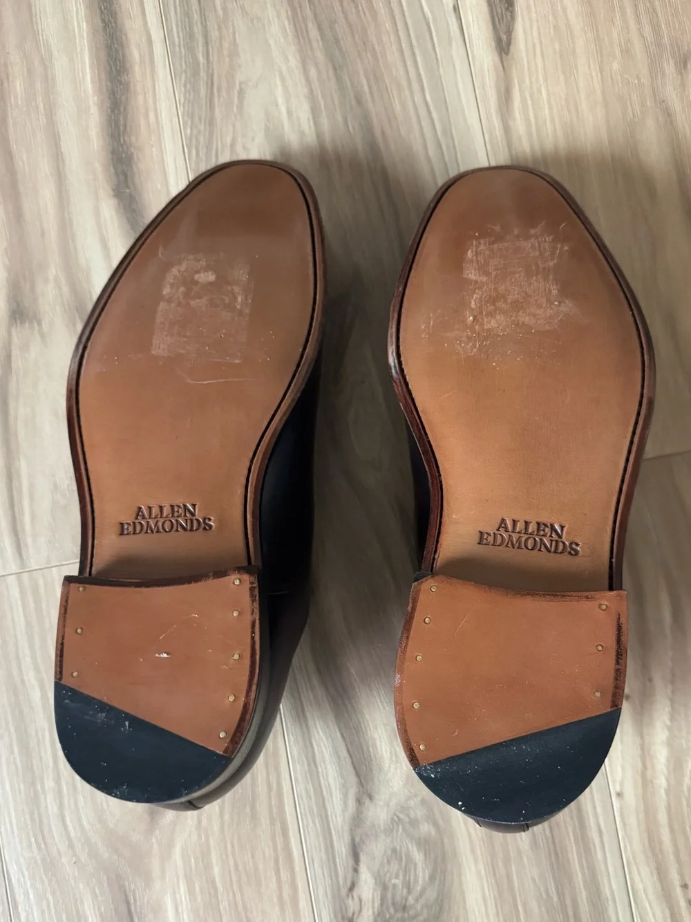 Allen Edmonds Brady Cap Toe Oxford in Chestnut